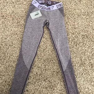 Gymshark Small Flex Leggings Marl Purple